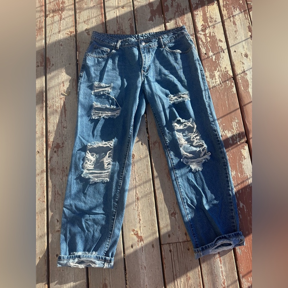 SHEIN Classic Blue Denim Jacket